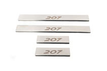 Peugeot 207 2006–2014 Carmos kynnyslistat (4 kpl, RST) kuva 3