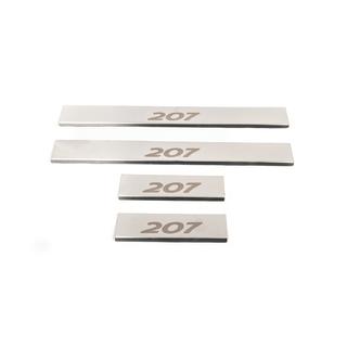 Carmos kynnyslistat (4 kpl, RST) Peugeot 207 2006–2014 kuva 3