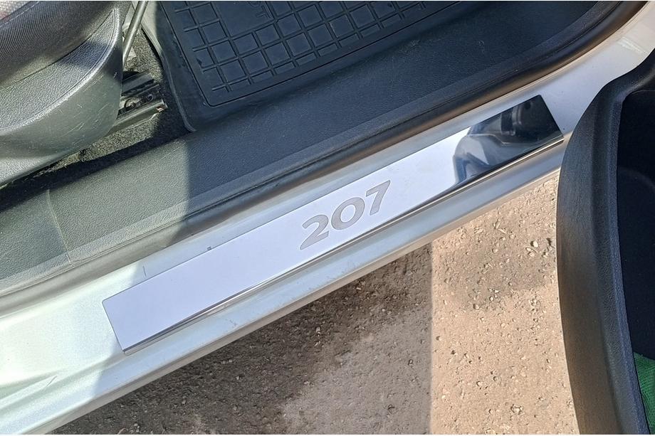 Peugeot 207 2006–2014 Carmos kynnyslistat (4 kpl, RST) Image