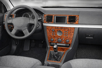 Opel Vectra C 2002–2008 Kojelaudan suojat Alumiini kuva 1