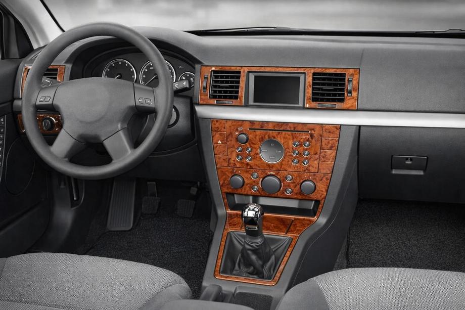 Opel Vectra C 2002–2008 Kojelaudan suojat Alumiini Image