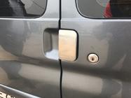 Peugeot Partner 1996–2008 Ovenkahvojen suojat (ruostumaton teräs) 2 etuovea, 1 liukuovi, taka pariovet kuva 2
