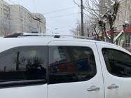 Peugeot Partner Tepee 2008–2018 Kromatut kattokaiteet kuva 6