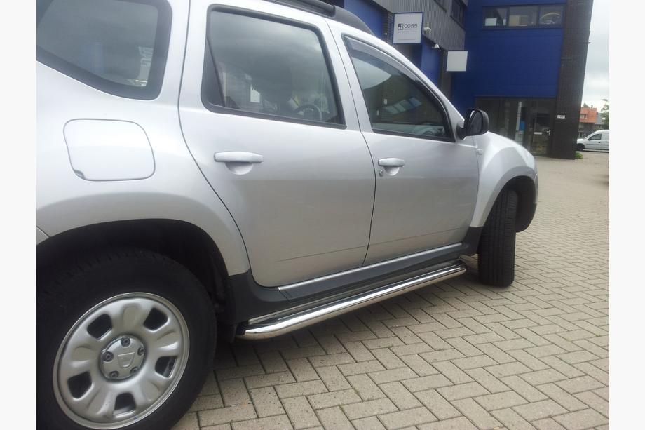 Renault Duster 2008–2017 Premium-sivuporrasputket (2 kpl, ruostumaton teräs) 60 mm Image