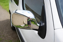 Renault Kangoo 1998–2008 Kromatut peilinkuoret (2004-2008, 2 kpl) Carmos - turkkilainen teräs kuva 1