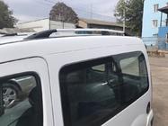 Renault Kangoo 1998–2008 Kromatut kattokaiteet Vakiopohja, muovijalat kuva 8