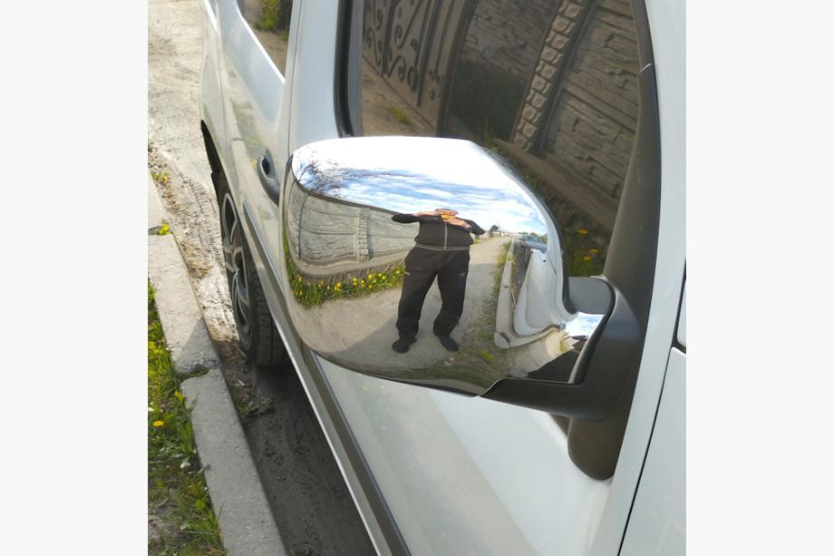 Renault Kangoo 2008–2020 Kromatut peilinkuoret 2008-2013 (2 kpl) Image