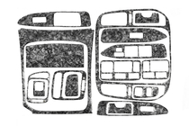 Toyota Land Cruiser 100 1998–2007 Kojelaudan suojat Alumiini kuva 4