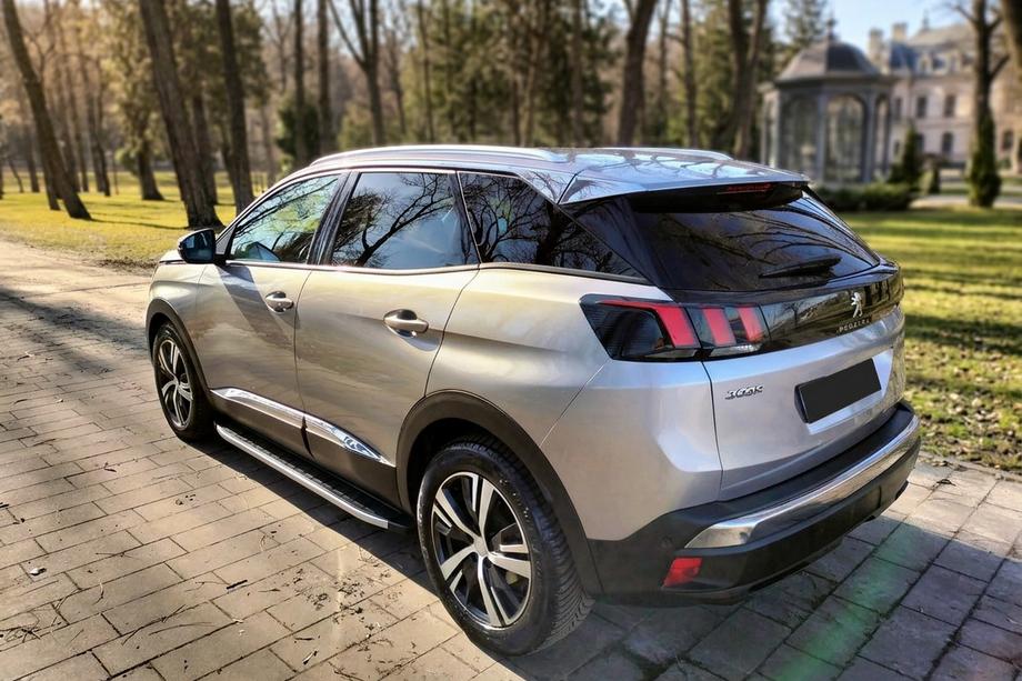 Peugeot 3008 2016–2023 Fullmond-sivuporrassarja (2 kpl, alumiini) Image