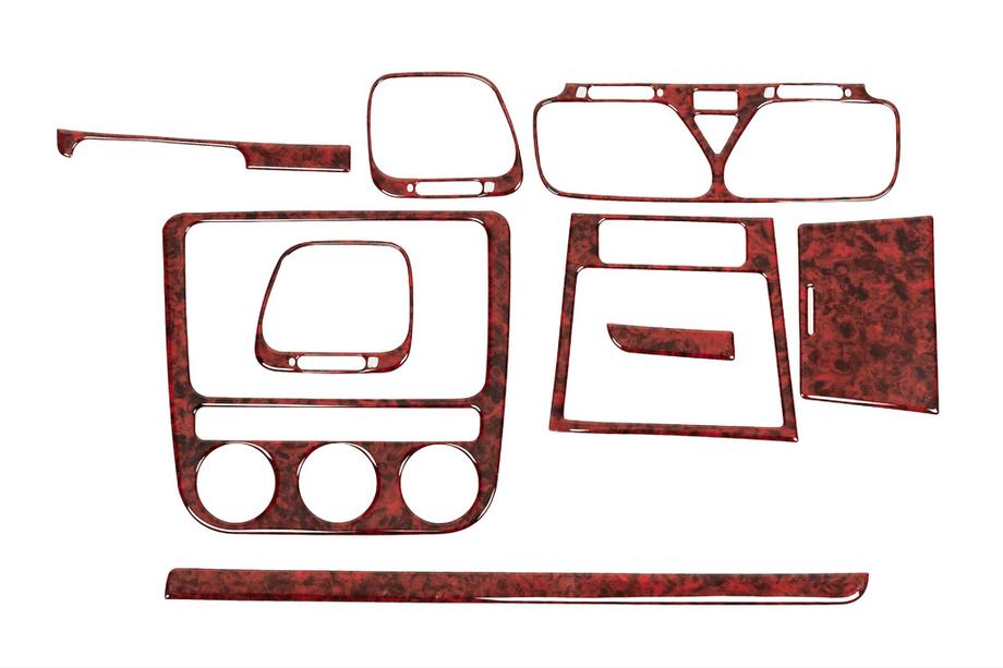 Volkswagen EOS 2006–2011 Kojelaudan suojat Alumiini Image