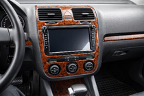 Volkswagen Jetta 2006–2011 Kojelaudan suojat Hiilikuitu kuva 17