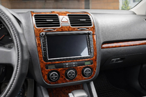 Volkswagen Golf 5 2003–2009 Kojelaudan suojat Alumiini kuva 1