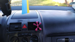 Volkswagen Touran 2003–2010 Kojelaudan suojat Hiilikuitu kuva 12