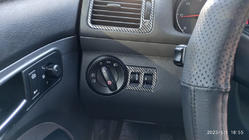 Volkswagen Touran 2003–2010 Kojelaudan suojat Hiilikuitu kuva 14