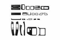 Toyota Land Cruiser Prado 120 2002–2009 Auton sisätilan paneelisuojat Hiilikuitu kuva 1