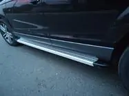 Audi Q7 2005–2015 Maya V2 sivuportaat (2 kpl, alumiini) kuva 1