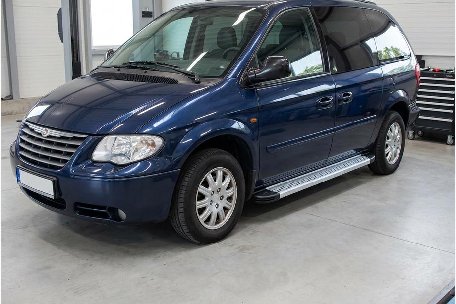 Chrysler Voyager 2001–2007 Maya V2 sivuportaat (2 kpl, alumiini) Image