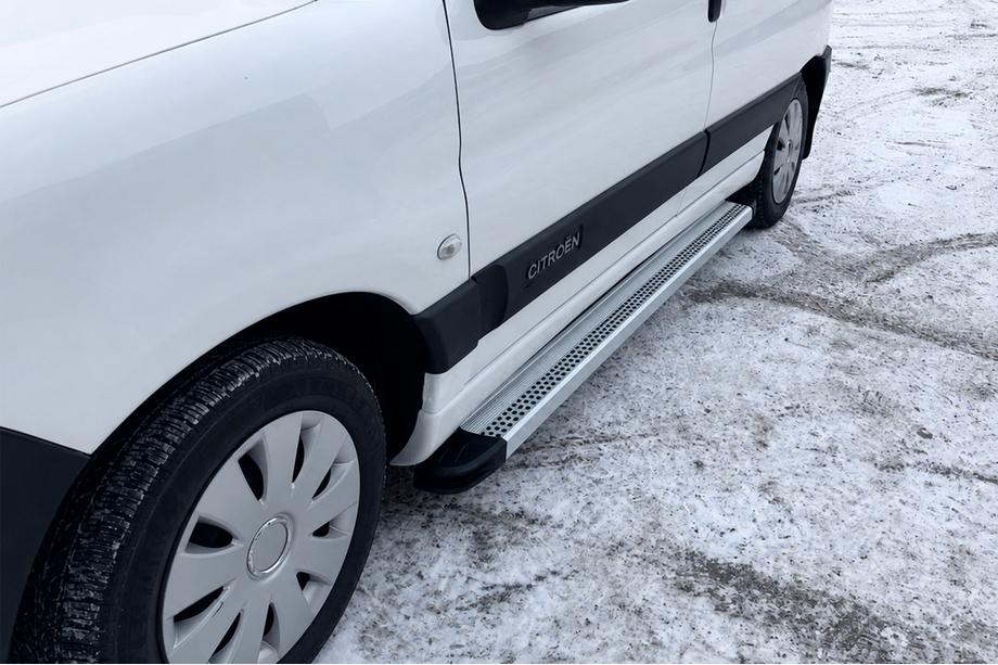 Citroen Berlingo 1996–2008 Maya V2 sivuportaat (2 kpl, alumiini) Image