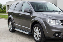 Fiat Freemont 2011–2016 Maya V2 sivuportaat (2 kpl, alumiini) kuva 1