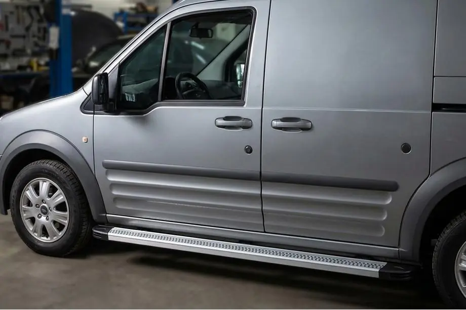 Ford Connect 2010–2013 Maya V2 sivuportaat (2 kpl, alumiini) Image