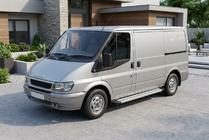 Ford Transit 2000–2014 Maya V2 sivuportaat (2 kpl, alumiini) kuva 1