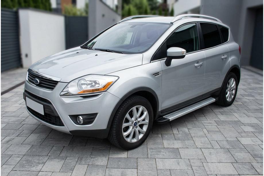 Ford Kuga 2008–2013 Maya V2 sivuportaat (2 kpl, alumiini) Image