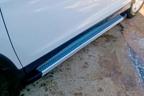 Honda CRV 2012–2016 Maya V2 sivuportaat (2 kpl, alumiini) kuva 8