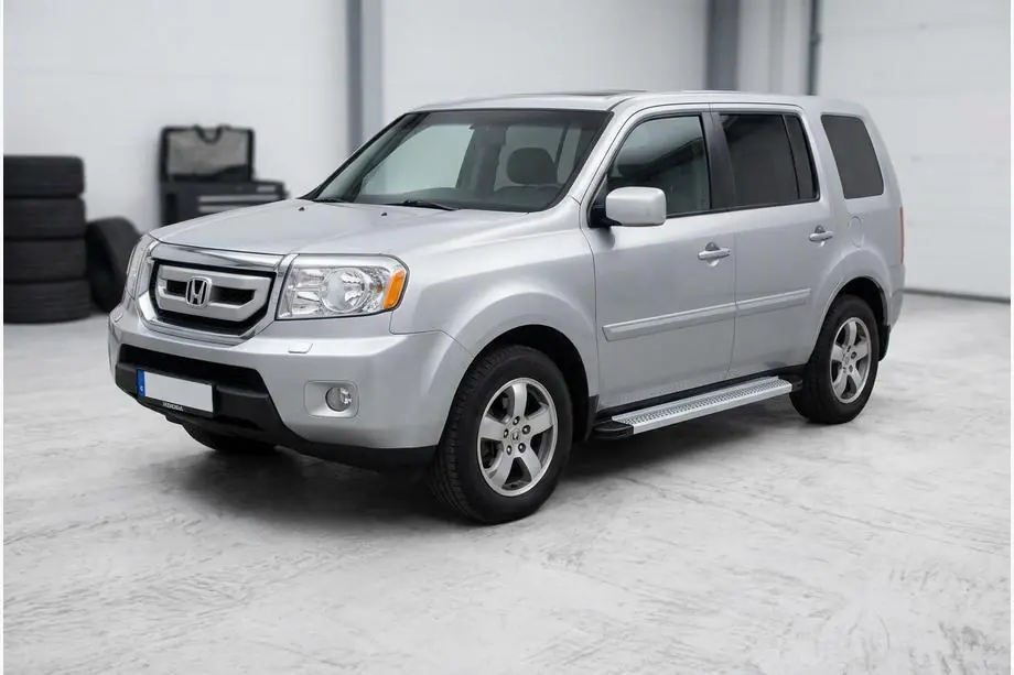 Honda Pilot 2008–2015 Maya V2 sivuportaat (2 kpl, alumiini) Image