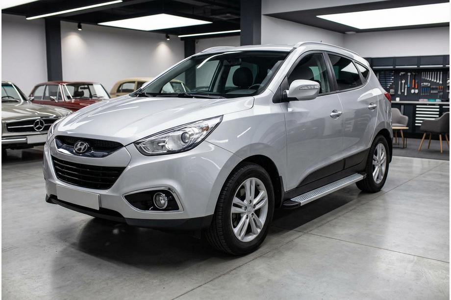 Hyundai IX-35 2010–2015 Maya V2 sivuportaat (2 kpl, alumiini) Image