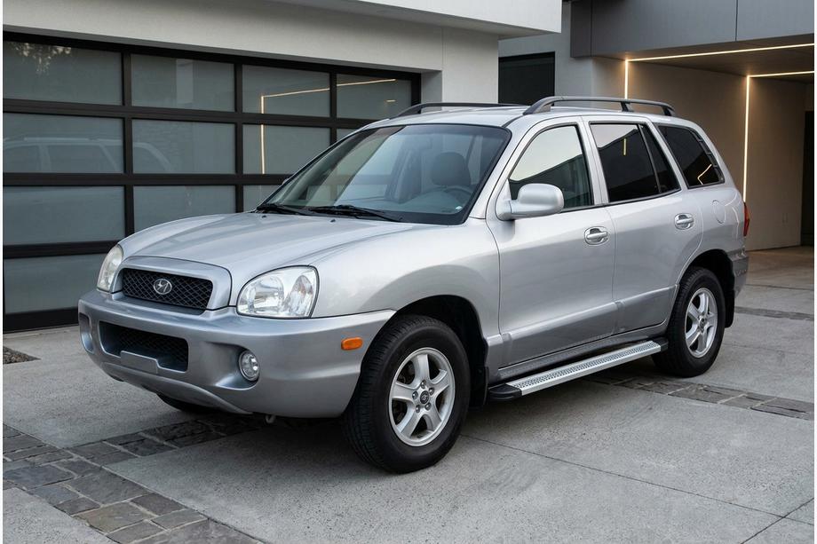 Hyundai Santa Fe 1 2000–2006 Maya V2 sivuportaat (2 kpl, alumiini) Image