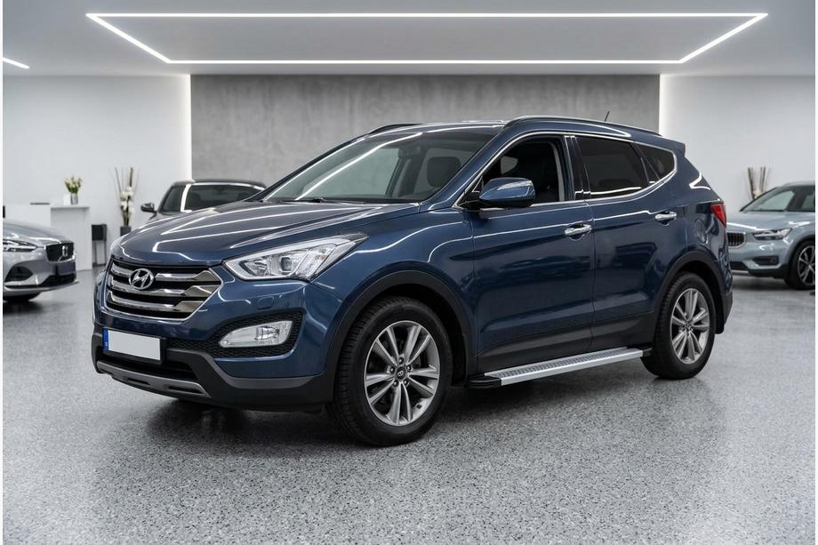 Hyundai Santa Fe 3 2012–2018 Maya V2 sivuportaat (2 kpl, alumiini) Image