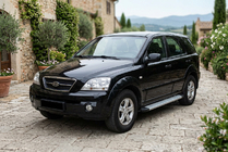 Kia Sorento I BL 2002–2009 Maya V2 sivuportaat (2 kpl, alumiini) kuva 1
