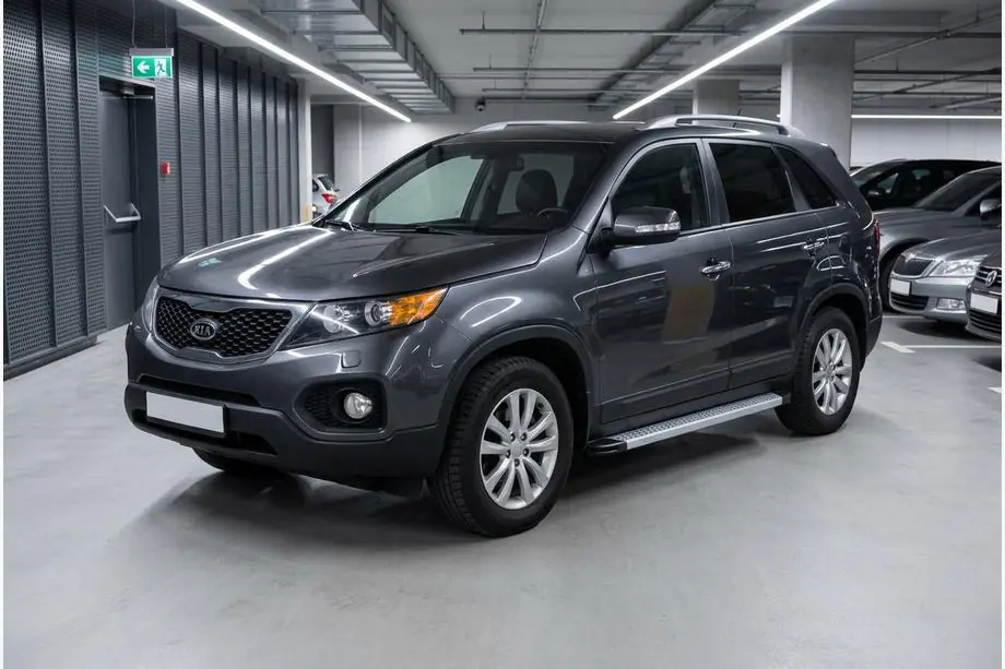 Kia Sorento II XM 2009–2014 Maya V2 sivuportaat (2 kpl, alumiini) Image