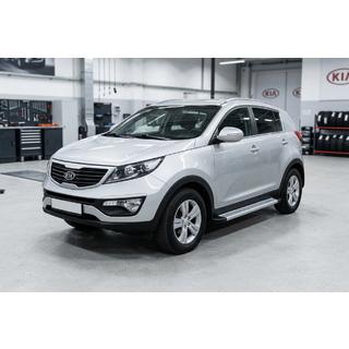 Maya V2 sivuportaat (2 kpl, alumiini) Kia Sportage 2010–2015 kuva 1