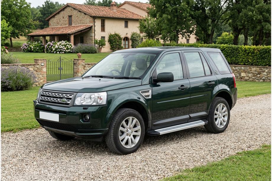 Land Rover Freelander II 2006–2014 Maya V2 sivuportaat (2 kpl, alumiini) Image