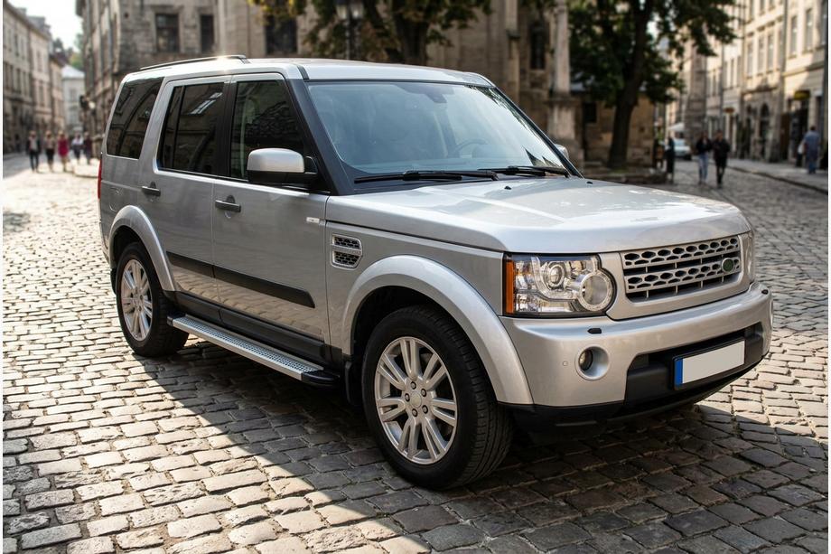 Land Rover Discovery IV 2009–2017 Maya V2 sivuportaat (2 kpl, alumiini) Image