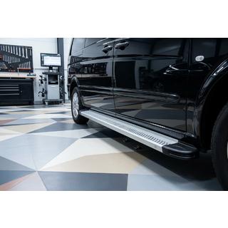 Maya V2 sivuportaat (2 kpl, alumiini) Mercedes Vito W639 2004–2014 kuva 1