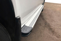 Volkswagen LT 1995–2006 Maya V2 sivuportaat (2 kpl, alumiini) kuva 1