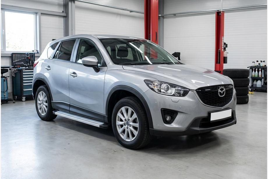 Mazda CX-5 2012–2017 Maya V2 sivuportaat (2 kpl, alumiini) Image