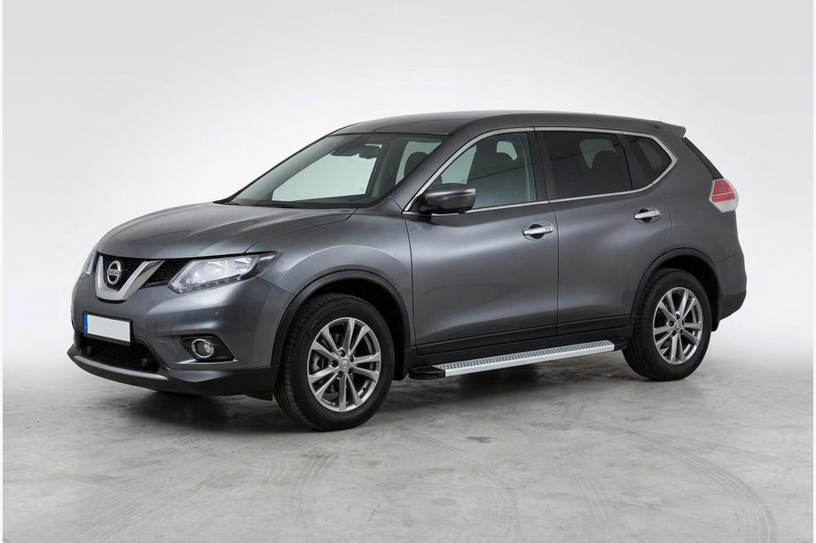 Nissan X-trail T32/Rogue 2014–2021 Maya V2 sivuportaat (2 kpl, alumiini) Image