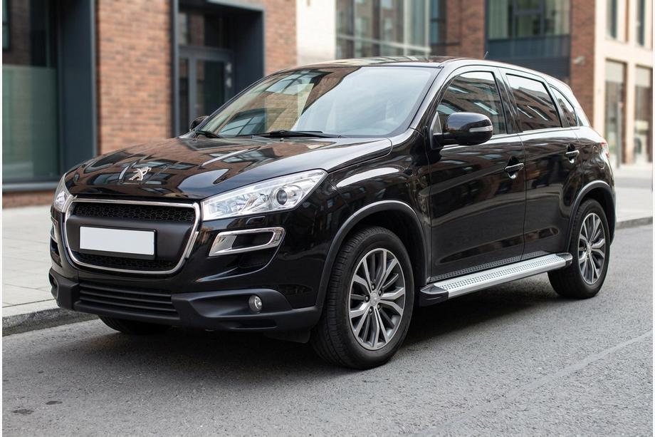 Peugeot 4008 2012–2017 Maya V2 sivuportaat (2 kpl, alumiini) Image