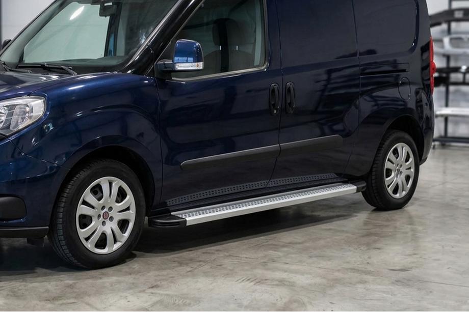 Opel Combo 2012–2018 Maya V2 sivuportaat (2 kpl, alumiini) Image