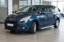 Peugeot 5008 2009–2016 Maya V2 sivuportaat (2 kpl, alumiini) kuva 1
