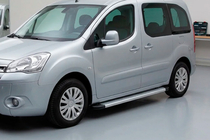 Peugeot Partner Tepee 2008–2018 Maya V2 sivuportaat (2 kpl, alumiini) kuva 1