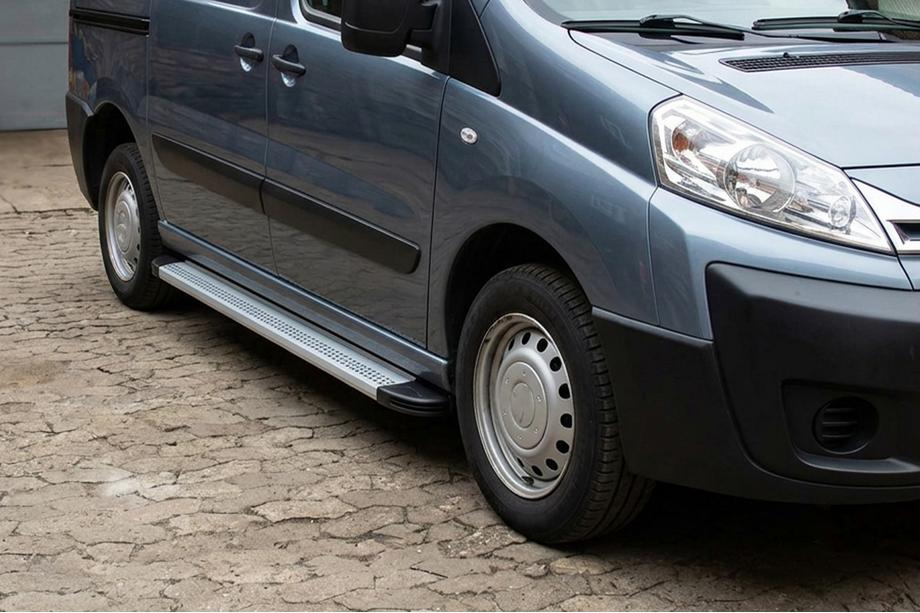 Peugeot Expert 2007–2016 Maya V2 sivuportaat (2 kpl, alumiini) Image