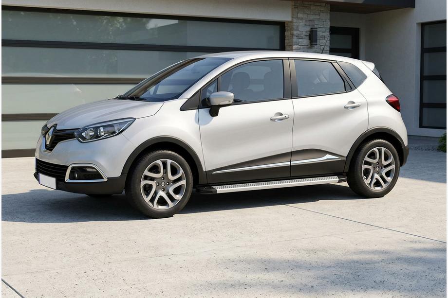 Renault Captur 2013–2019 Maya V2 sivuportaat (2 kpl, alumiini) Image