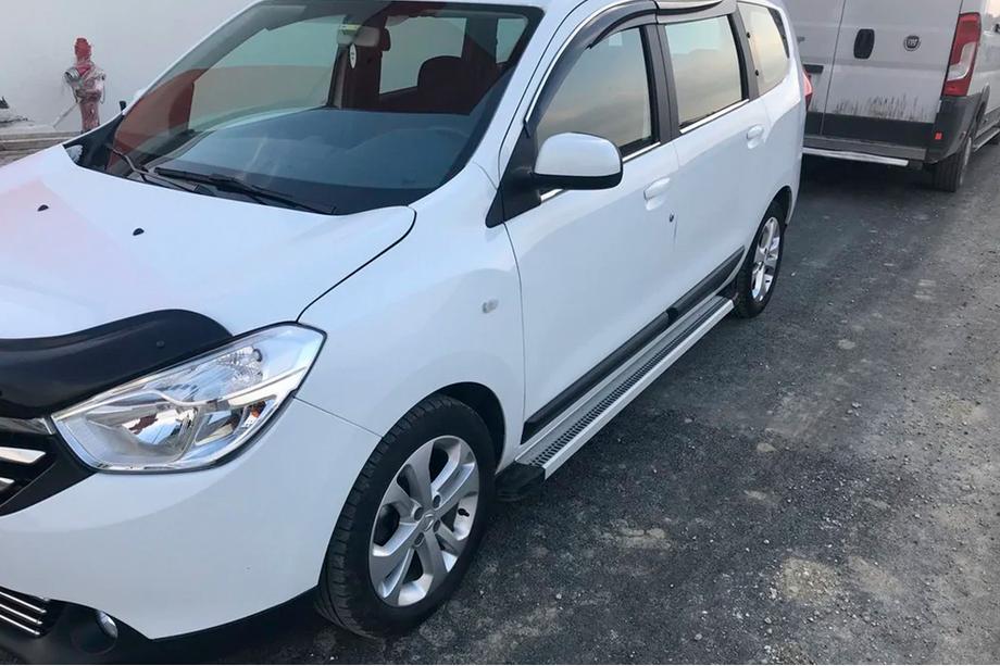 Renault Lodgy 2013–2022 Maya V2 sivuportaat (2 kpl, alumiini) Image