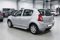 Renault Sandero 2007–2013 Maya V2 sivuportaat (2 kpl, alumiini) kuva 1