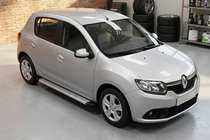Renault Sandero 2013–2022 Maya V2 sivuportaat (2 kpl, alumiini) kuva 1