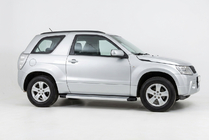 Suzuki Grand Vitara 2005–2017 Maya V2 sivuportaat (2 kpl, alumiini) kuva 1